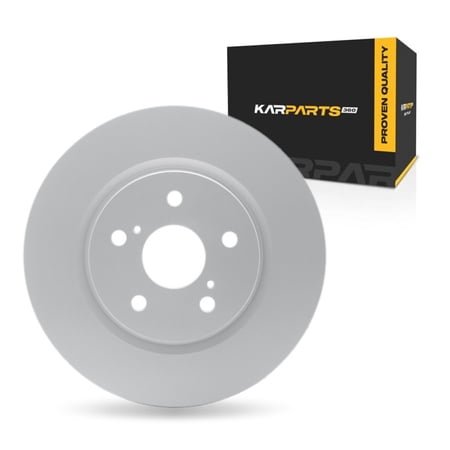 KarParts360 For Toyota Corolla Cross 2022 23 24 25 2026 Brake Rotor Front | Cast Iron | 62 Millimeters/2.44 Inches Center Hole Diameter | 25 Millimeters/0.98 Inches Discard Thickness | 5 Stud/Lug Hol