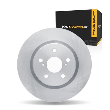 KarParts360 For Toyota Corolla Cross 2022 23 24 25 2026 Brake Rotor Front | Cast Iron | 62 Millimeters/2.44 Inches Center Hole Diameter | 25 Millimeters/0.98 Inches Discard Thickness | 5 Stud/Lug Hol