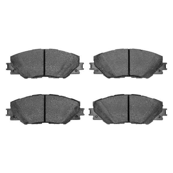 KarParts360 For Toyota Corolla iM 2017 2018 Disc Brake Pads | Mechanical Pad Wear Sensor | 56.9 Millimeters / 2.24 Inches Inner Pad Height | 17.6 Millimeters / 0.69 Inches Inner Pad Overall Thickness