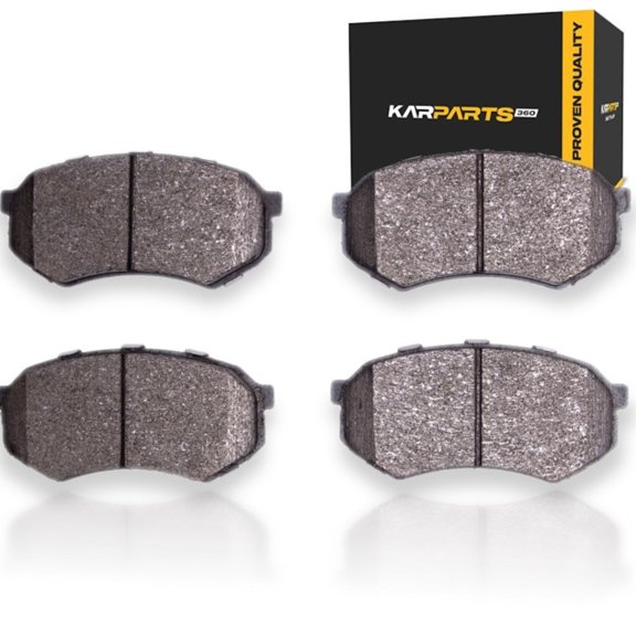 KarParts360 For Toyota Cressida 1990 1991 1992 Brake Pads | Semi Metallic | 54.6 Millimeters / 2.15 Inches Inner Height | 116.3 Millimeters / 4.58 Inches Inner Pad Width