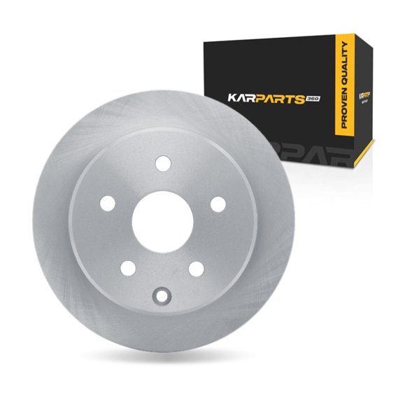 KarParts360 For Toyota Cressida 1990 1991 1992 Brake Rotor Rear | Cast Iron | Vented | 60 Millimeters/2.36 Inches Center Hole Diameter | 17 Millimeters/0.67 Inches Discard Thickness | 5 Stud/Lug Hole