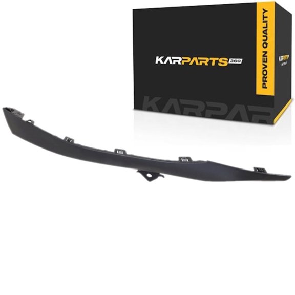 KarParts360 For Toyota Crown 2023 2024 2025 Spoiler Passenger Side | Front | Lower | Plastic Material | Textured Finish | Black Color | Replacement For TO1047137 | 5243730020