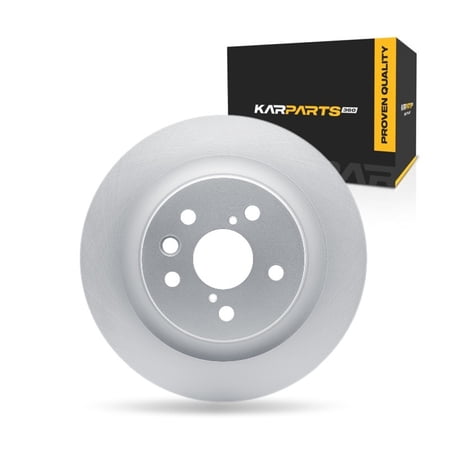 KarParts360 For Toyota Crown Signia 2025 2026 Brake Rotor | Coated | 18 Millimeters / 0.71 Inches Nominal Thickness | 317 Millimeters / 12.48 Inches Outside Diameter | 5 Stud/Lug Hole