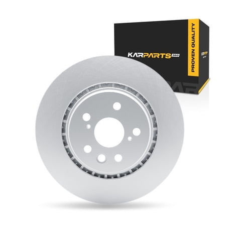 KarParts360 For Toyota Crown Signia 2025 2026 Brake Rotor | Coated | 25 Millimeters / 0.98 Inches Discard Thickness | 328 Millimeters / 12.91 Inches Outside Diameter | 5 Stud/Lug Hole
