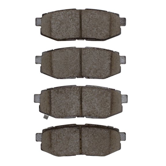 KarParts360 For Toyota GR86 2022 2023 2024 2025 Disc Brake Pads | Ceramic Friction | Mechanical Pad Wear Sensor | 110.5 Millimeters / 4.35 Inches Inner and Outer Pad Width