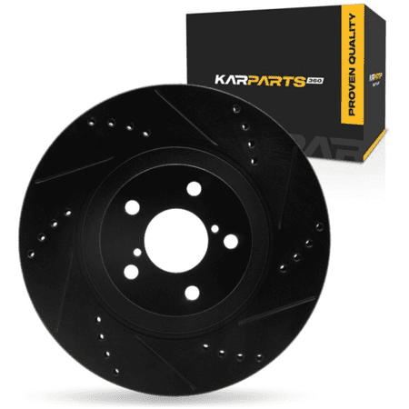 KarParts360 For Toyota GR86 2022 23 24 25 2026 Brake Rotor Front, Passenger Side | Cast Iron | Vented | 524 Millimeters/0.94 Inches Nominal Thickness | 294 Millimeters/11.57 Inches Outside Diameter