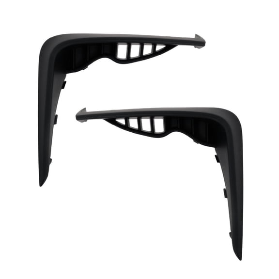 KarParts360 For Toyota GR86 2022 Bumper Moldings Driver and Passenger Side | Pair | Front | Textured | Black | Replacement For TO1046124, TO1047124 | SU00309257, SU00309256
