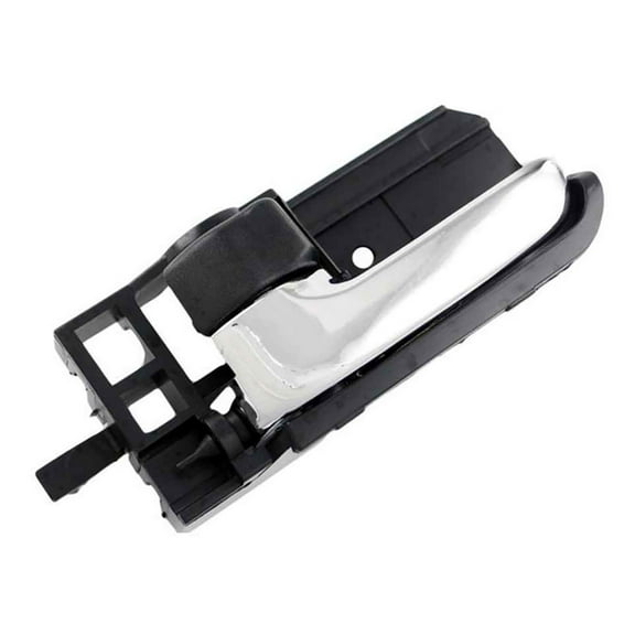 KarParts360 For Toyota Hiace 2006-2017 Interior Door Handle Front OR Rear, Driver Side | Black Housing | Plastic | Chrome Lever Finish | Clip-on And Screw On Attachment Type | For 69206-02090-B0
