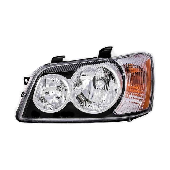 KarParts360 For Toyota Highlander 2001 2002 2003 Headlight Driver Side | Clear Lens | Plastic Material | 12.8 Volts Direct Current | With Bulbs | Replacement For 8117048150