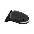 thumbnail image 1 of KarParts360 For Toyota Highlander 2014 15 16 17 2018 Door Mirror Driver Side | Power Glass | Heated | Foldaway | Textured Black | Paint To Match | Hybrid Model | w/ Memory | w/Signal Light | TO132031, 1 of 1