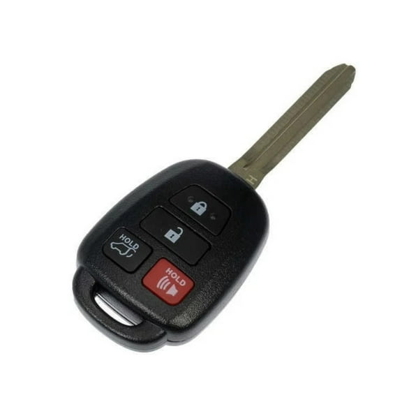 KarParts360 For Toyota Highlander 2014 2015 2016 2017 Keyless Entry Remote | Black Color | 4 Buttons | Replacement For 890710R020, GQ452T