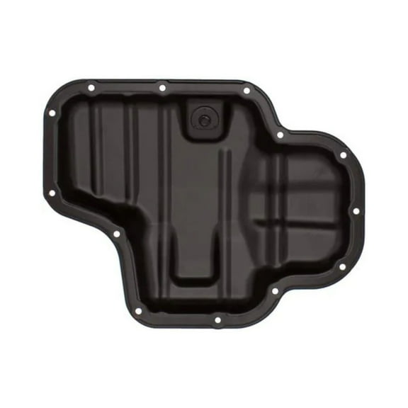 KarParts360 For Toyota Highlander 2020 21 22 23 2024 Engine Oil Pan | CAPA | Steel | Painted Black | 4.5 Qt Capacity | 0.12 Inches Drain Thread | Replacement For 1210225010, 12102F0010