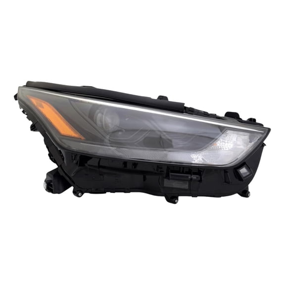 KarParts360 For Toyota Highlander 2022 2023 2024 Headlight Passenger Side | CAPA | Clear Lens | LED | L/LE/XLE Model | With Bulbs | Replacement For TO2503325, TO2503325C | 81110-0E750