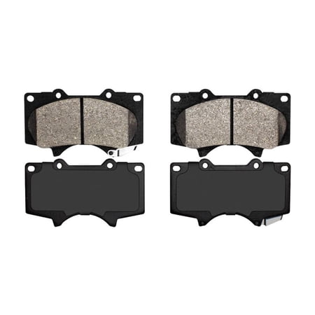 KarParts360 For Toyota Hilux 2016-2025 Brake Pads | Mechanical Pad Wear Sensor Type | 16.9 Millimeters / 0.67 Inches Inner Pad Overall Thickness | 134.6 Millimeters / 5.30 Inches Inner Pad Width
