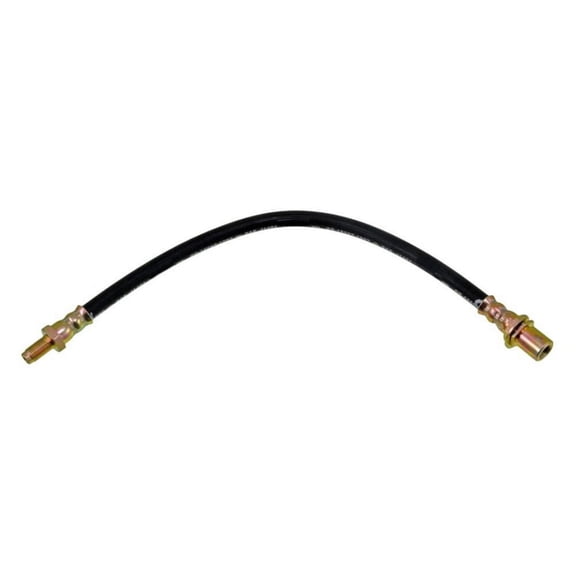 KarParts360 For Toyota Land Cruiser 1999 2000 2001 2002 Brake Hydraulic Hose | Treated Steel End 1 Fitting Material | Black Flexible Hose Type Male End 1 Fitting Type | 10millimeters End 1 Thread Siz