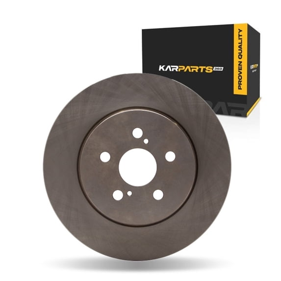 KarParts360 For Toyota Prius 2020 21 22 23 24 2025 Brake Rotor Front | Cast Iron | 55 Millimeters/2.17 Inches Center Hole Diameter | 19 Millimeters/0.75 Inches Discard Thickness | 5 Stud/Lug Hole