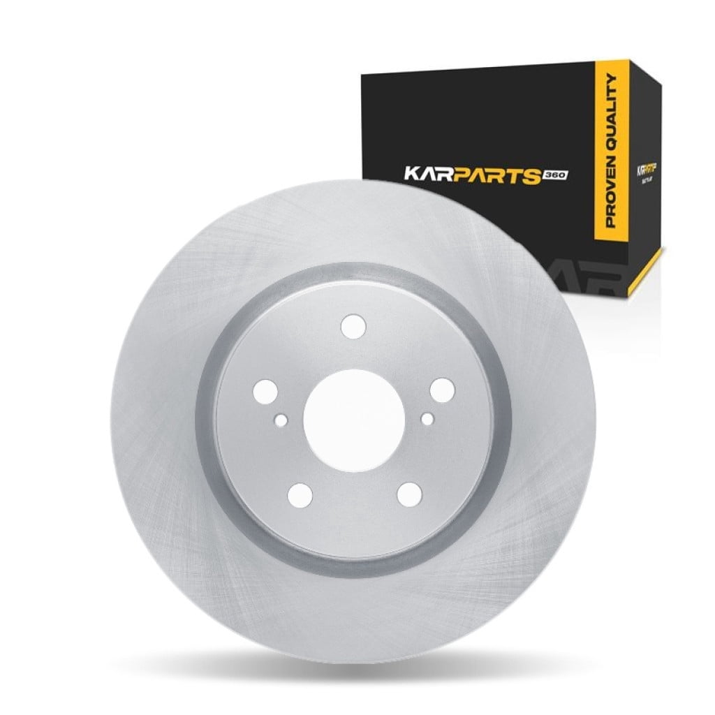 KarParts360 For Toyota Prius 2023 2024 2025 2026 Brake Rotor Front | Cast Iron | 62 Millimeters/2.44 Inches Center Hole Diameter | 25 Millimeters/0.98 Inches Discard Thickness | 5 Stud/Lug Hole