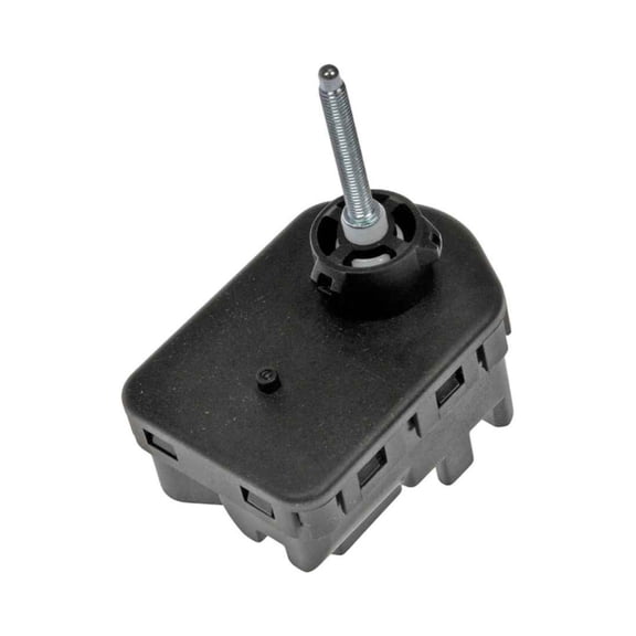 KarParts360 For Toyota Prius V 2012-2018 Headlight Adjusting Motor | Metal, Plastic Material | Black | Spade Terminal | Female Connector Gender | Triangular Connector Shape | For 85661-12020