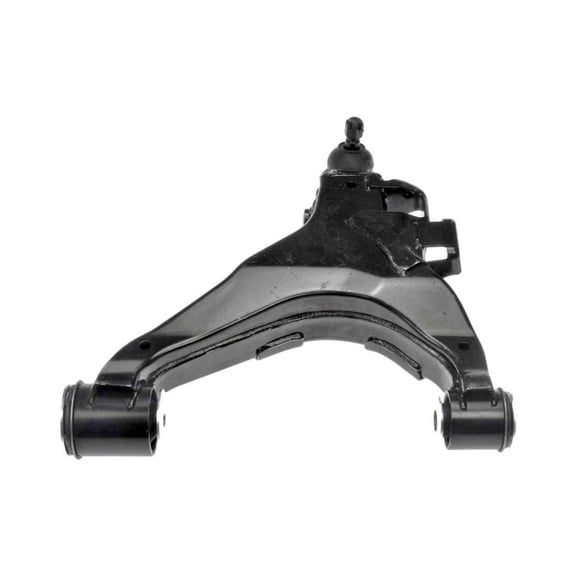 KarParts360 For Toyota Sequoia 2008-2022 Control Arm And Ball Joint Front Passenger Side, Lower | Steel | Black | Rubber Bushing | Threaded Stud | Stamped Type | Replacement For 48068-09100