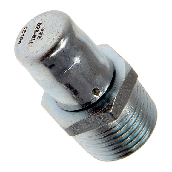 KarParts360 For Toyota Sienna 2004-2010 Differential Breather Plug Vent | Chrome | Chrome Finish | Threaded Attachment Type | Coarse Thread Type | Molded Shape | 11.7 Millimeters Filter/Vent Diameter