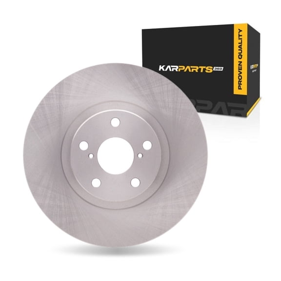KarParts360 For Toyota Supra 1993 94 95 96 97 1998 Brake Rotor Front, Passenger Side | Cast Iron | Vented | 28 Millimeters/1.10 Inches Discard Thickness | 323 Millimeters/12.72 Inches Outside Diamete