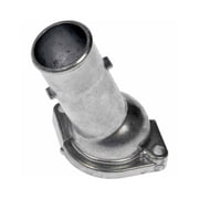 KarParts360 For Toyota Supra 1993 94 95 96 97 1998 Engine Coolant Thermostat Housing | Metal | Natural Finish | 75 Degrees Housing Neck Angle | 2 Mounting Hole Quantity | 1.438 Inches Outside Diamete
