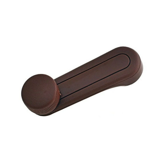 KarParts360 For Toyota Tacoma 2005-2014 Window Crank Handle Driver OR Passenger Side | Single Piece | Front Or Rear | Plastic Material | Brown Knob | Replacement For 69260-52070-E1