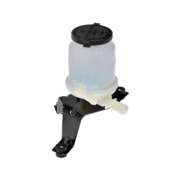 KarParts360 For Toyota Tacoma 2005-2022 Power Steering Reservoir | Plastic Material | Matte Finish | Gray And White Color | Single Type | With Cap | Replacement For 4436004010, 4430504010