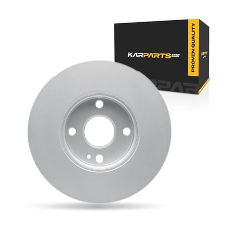 KarParts360 For Toyota Yaris 2019 20 21 22 23 2024 Disc Brake Rotor Front | Cast Iron | 55 Millimeters/2.17 Inches Center Hole Diameter | 20 Millimeters/0.79 Inches Discard Thickness | 4 Stud/Lug Hol