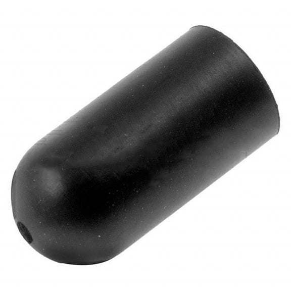 KarParts360 Vacuum Cap | Rubber | Black | 3/8 Inside Diameter
