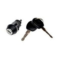 thumbnail image 1 of KarParts360 For Volkswagen Beetle 2003 Ignition Lock Cylinder | Black Housing | Metal Material | With 2 Keys | Excluded Wiring Harness | Replacement For 107905855CA, 107905855CB, 1 of 4