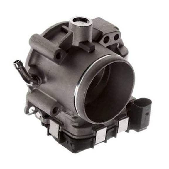 KarParts360 For Volkswagen Beetle 2006 07 08 09 2010 Throttle Body | Aluminum Body | Natural Finish | Blade Connector/Terminal Type | Male Electrical Connection | Flanged Inlet Type | For 7K133062A