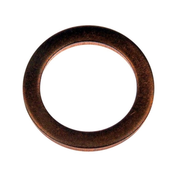 KarParts360 For Volkswagen Cabriolet/Fox 1993 Engine Oil Drain Plug Gasket | 10 Pieces | Copper | 0.56 Inches Inside Diameter | 0.79 Inches Outside Diameter | Replacement For 1151885Z00, 11518-86Z00