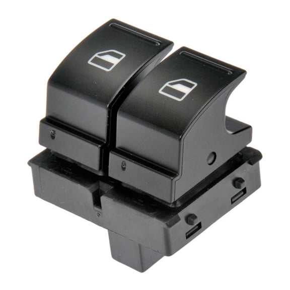 KarParts360 For Volkswagen Caddy 2014-2020 Power Window Switch Front, Driver Side | Plastic Housing Material | Black Color | Pin Terminal | Female Connector Gender | Male Terminal Gender | Illuminate