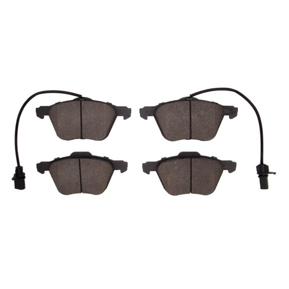 KarParts360 For Volkswagen EuroVan 2001 2002 2003 Brake Pads | Electronic Pad Wear Sensor | 2.88 Inches Inner Pad Height | 6.35 Inches Inner Pad Width | 2.94 Inches Outer Pad Height