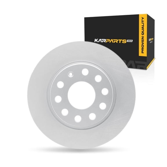 KarParts360 For Volkswagen GTI 2011-2018 Brake Rotor | Coated | 8 Millimeters / 0.31 Inches Discard Thickness | 272 Millimeters / 10.71 Inches Outside Diameter | 5 Stud/Lug Hole