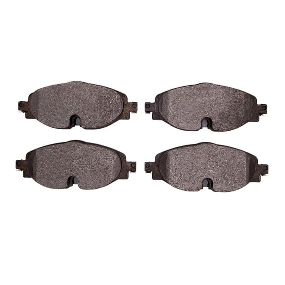 KarParts360 For Volkswagen GTI 2015 2016 2017 2018 Brake Pads | Electronic Pad Wear Sensor | 65.8 Millimeters / 2.59 Inches Inner Height | 160 Millimeters / 6.30 Inches Inner Width