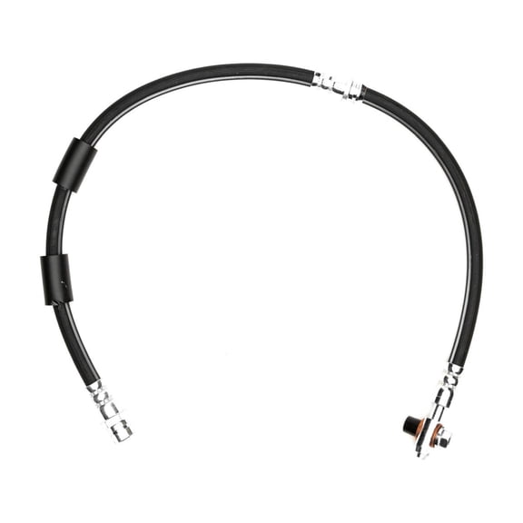 KarParts360 For Volkswagen GTI 2015-2024 Brake Hose | Banjo Fitting Inside Diameter: 10 millimeters / 0.39 inches | Overall Length: 670 millimeters / 26.38 inches