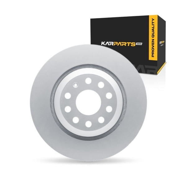 KarParts360 For Volkswagen GTI 2015-2025 Brake Rotor | Coated | 22 Millimeters / 0.87 Inches Nominal Thickness | 310 Millimeters / 12.20 Inches Outside Diameter | 5 Stud/Lug Hole