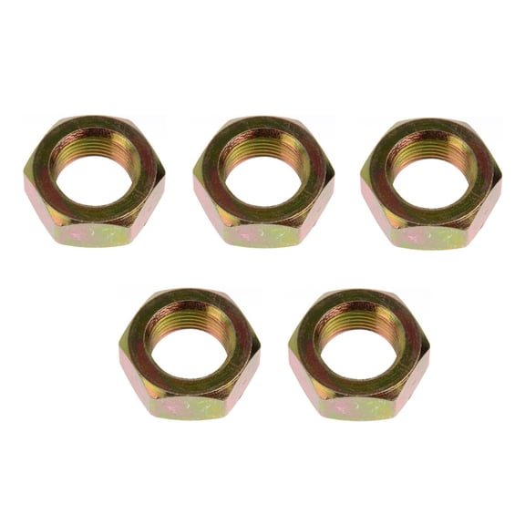 KarParts360 For Volkswagen Gol Sedan 2010 2011 2012 Spindle Nuts | 5 Pieces | 24 Millimeters Hex Size | M16-1.0 Thread Size | Replacement For 51745-11010, 52745-36000