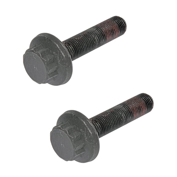 KarParts360 For Volkswagen Golf 2006 2007 Axle Bolts | 2 Pieces | Fine Thread Type | 24 Millimeters Hex Size | 12 Point | 16 Millimeters Thread Diameter | Replacement For WHT002795, WHT005437