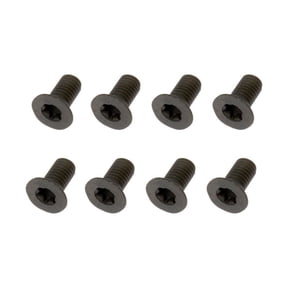 KarParts360 For Volkswagen Golf R 2015 16 17 18 2019 Brake Rotor Retaining Screws | Steel | Star Head Drive Type | 11 Millimeters Head Diameter | 6 Millimeters Thread Diameter | Medium Thread Type