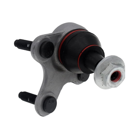 KarParts360 For Volkswagen Golf R 2022 2023 2024 Suspension Ball Joint | Steel Material | Bolt On Attachment | Polymer Bearing | Black | With 4 Nuts/3 Bolts | Replacement For 3C0407365A, 3C0407365B