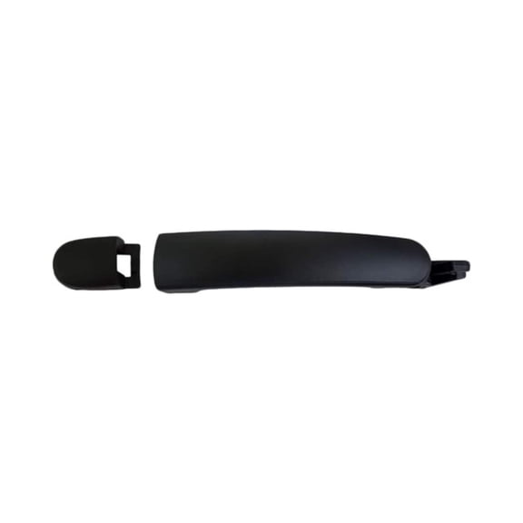 KarParts360 For Volkswagen Jetta 1999-2010 Exterior Door Handle Driver OR Passenger Side | Single Piece | Front Or Rear | Plastic Material | Black | Replacement For 3B0837205F3FZ, 3B0837205GGRU