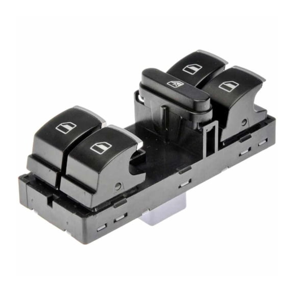 KarParts360 For Volkswagen Jetta 2011-2018 Power Window Switch Front, Driver Side | Plastic Housing Material | Black Color | Pin Terminal | Female Connector Gender | Male Terminal Gender | Illuminate