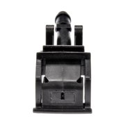 KarParts360 For Volkswagen Passat 1998-2005 Windshield Washer Nozzle | Made Of Plastic | Black | 0.27 Inches Hose Port Diameter | Replacement For 6E0955985B