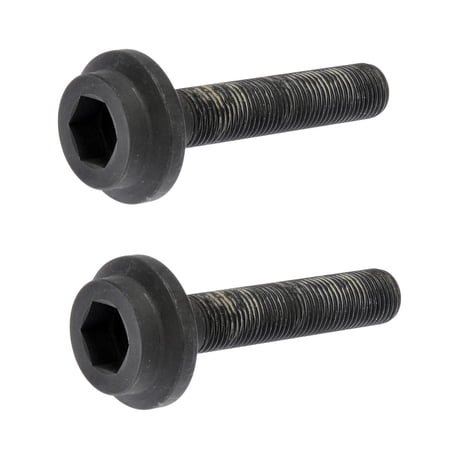 KarParts360 For Volkswagen Passat 2001 02 03 04 2005 Axle Bolts | 2 Pieces | Fine Thread Type | 17 Millimeters Hex Size | 6 Point | 16 Millimeters Thread Diameter | Replacement For 4B0407643A