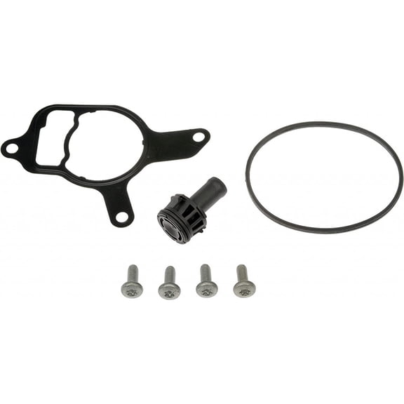 KarParts360 For Volkswagen Rabbit 2006 2007 2008 2009 Vacuum Pump Repair | Rubber, Plastic | 3.27 in, 0.77 Inches O-Ring Maximum Inside Diameter | 0.1 in, 0.08 Inches O-Ring Maximum Thickness