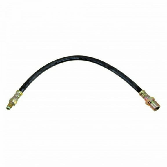 KarParts360 For Volkswagen Sedan 1990-2004 Brake Hydraulic Hose | Treated Steel End 1 Fitting Material | Black Flexible Hose Type | Male End 1 Fitting Type | M10 By 1.0 End 1 Thread Size | 113611701D