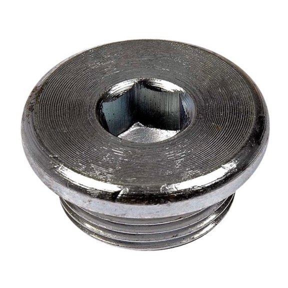 KarParts360 For Volkswagen Touareg 2004 2005 2006 2007 Engine Oil Drain Plug | Steel | Silver Color | Gasket Type | Hex Head Drive Type | Fine Thread Type